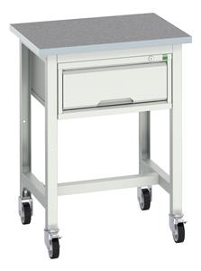 Verso Mobile Work Benches for assembly and production Verso Mobile Stand Lino And Drawer
